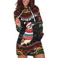 Personalised Australian Woodpecker Christmas Hoodie Dress - Aussie Hoodie