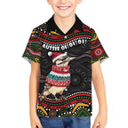 Personalised Australian Woodpecker Christmas Kid Hawaiian Shirt - Aussie Hoodie
