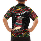 Personalised Australian Woodpecker Christmas Kid Hawaiian Shirt - Aussie Hoodie
