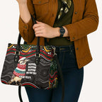 Personalised Australian Woodpecker Christmas Leather Bag - Aussie Hoodie