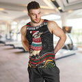 Personalised Australian Woodpecker Christmas Men Tank Top - Aussie Hoodie