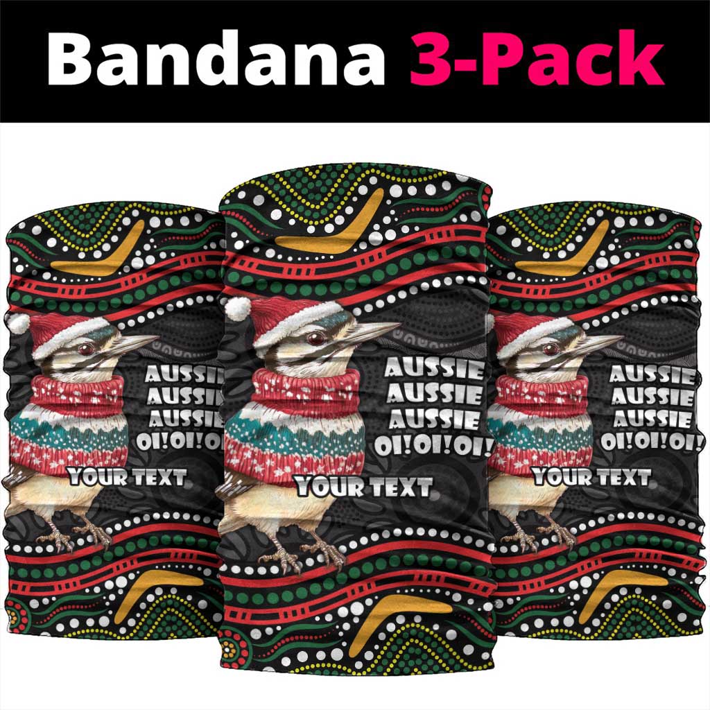 Personalised Australian Woodpecker Christmas Neck Gaiter - Aussie Hoodie