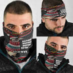Personalised Australian Woodpecker Christmas Neck Gaiter - Aussie Hoodie
