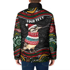 Personalised Australian Woodpecker Christmas Padded Jacket - Aussie Hoodie