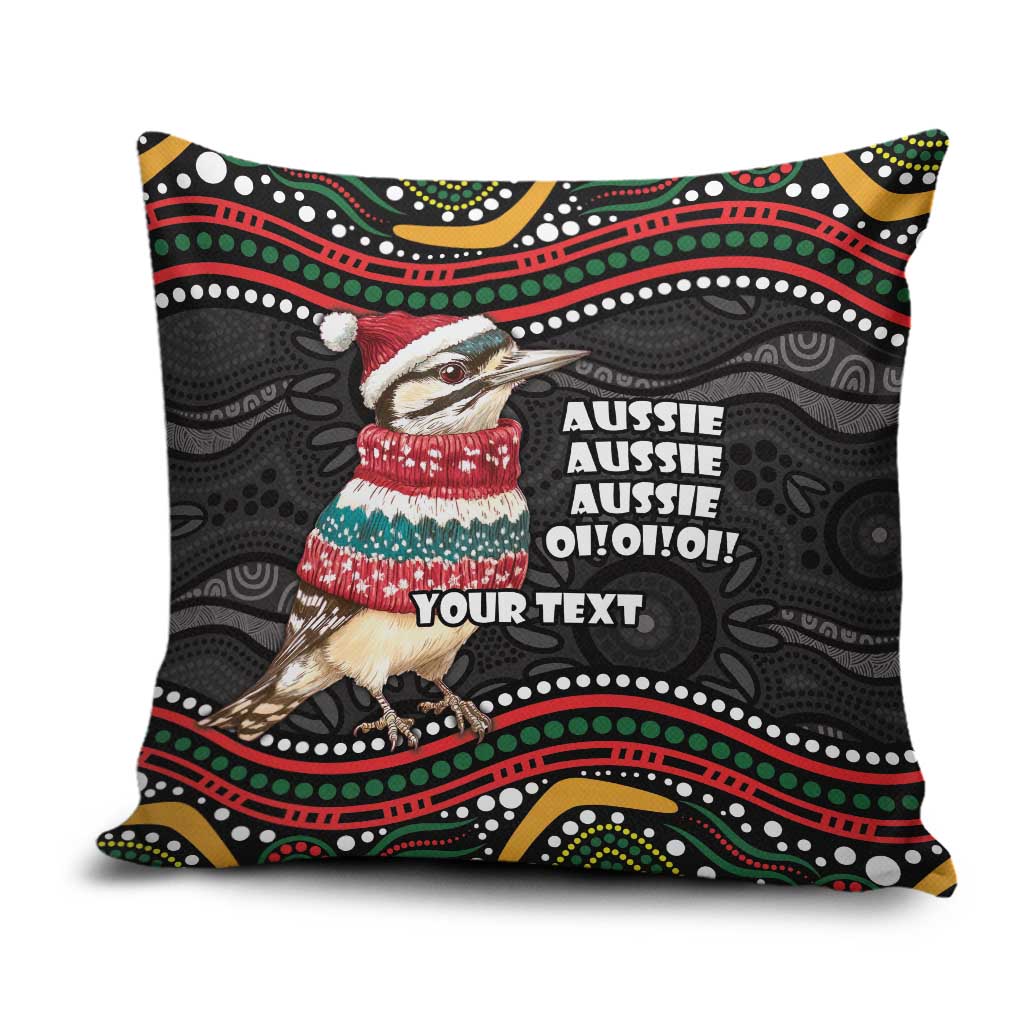 Personalised Australian Woodpecker Christmas Pillow Cover - Aussie Hoodie