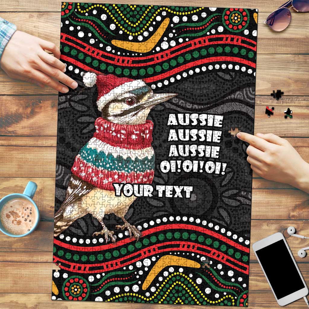Personalised Australian Woodpecker Christmas Puzzle - Aussie Hoodie