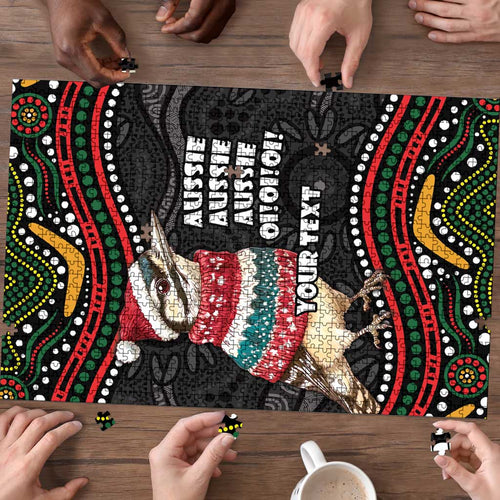 Personalised Australian Woodpecker Christmas Puzzle - Aussie Hoodie
