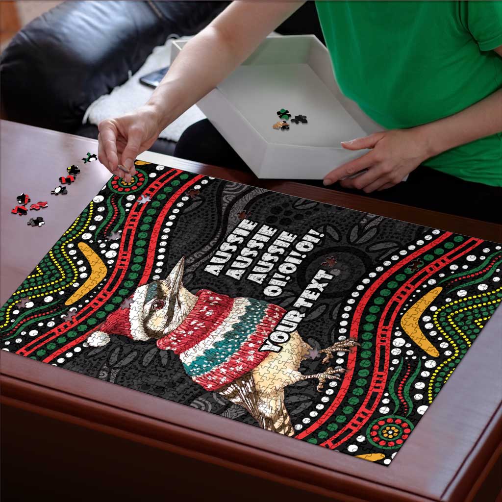 Personalised Australian Woodpecker Christmas Puzzle - Aussie Hoodie