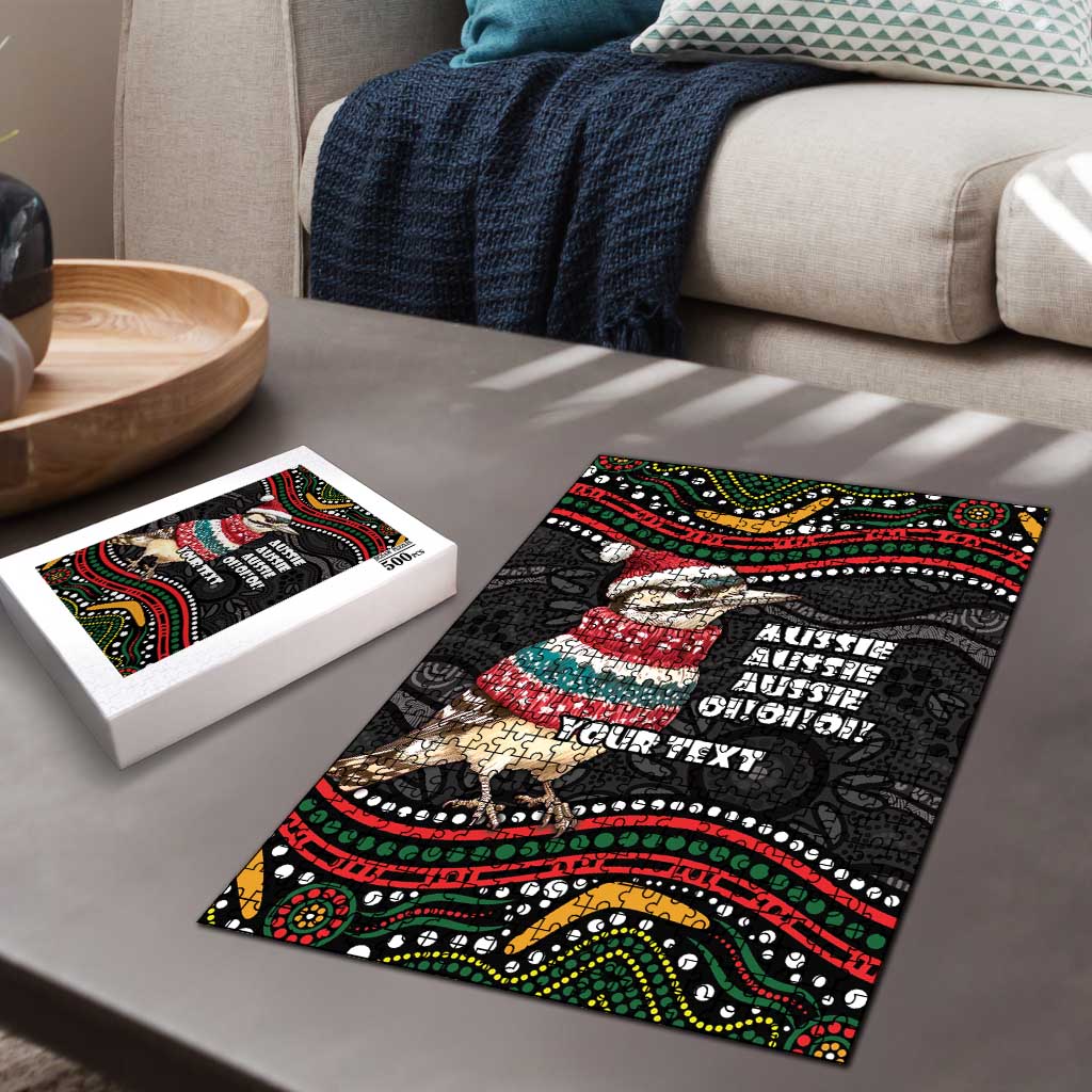 Personalised Australian Woodpecker Christmas Puzzle - Aussie Hoodie