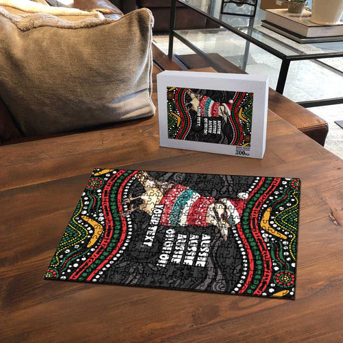 Personalised Australian Woodpecker Christmas Puzzle - Aussie Hoodie