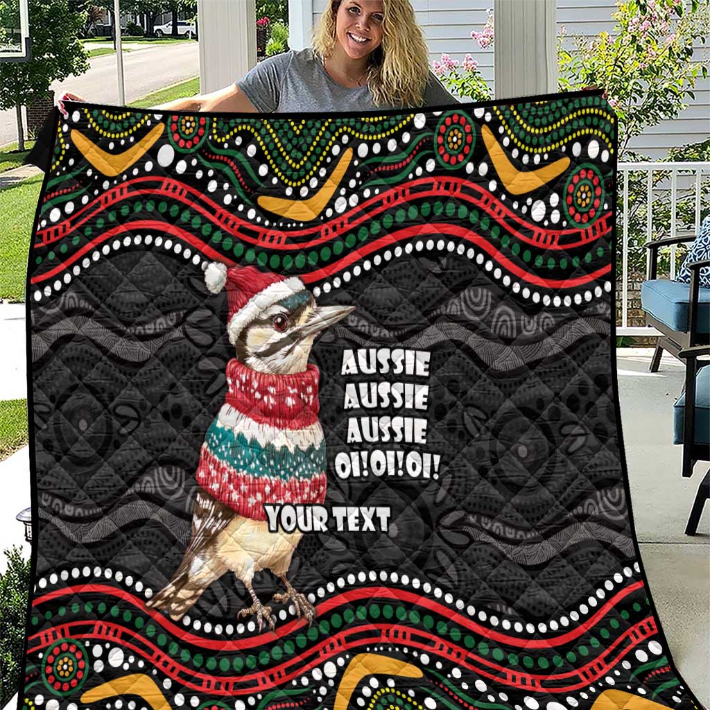 Personalised Australian Woodpecker Christmas Quilt - Aussie Hoodie