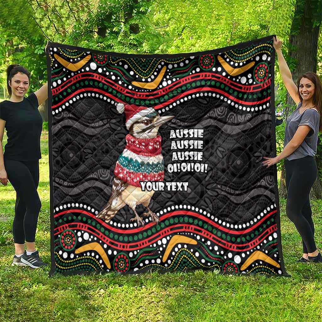 Personalised Australian Woodpecker Christmas Quilt - Aussie Hoodie
