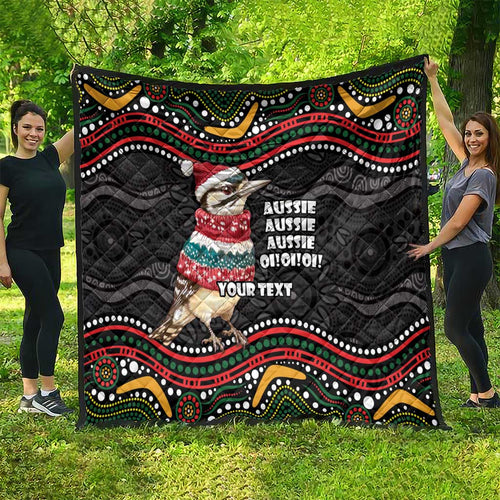 Personalised Australian Woodpecker Christmas Quilt - Aussie Hoodie