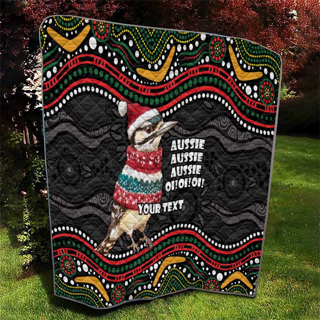 Personalised Australian Woodpecker Christmas Quilt - Aussie Hoodie