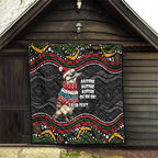 Personalised Australian Woodpecker Christmas Quilt - Aussie Hoodie