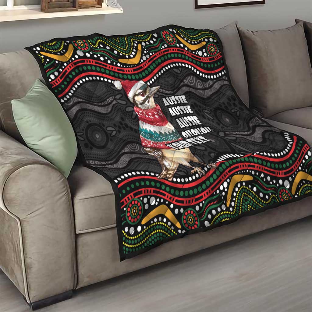 Personalised Australian Woodpecker Christmas Quilt - Aussie Hoodie