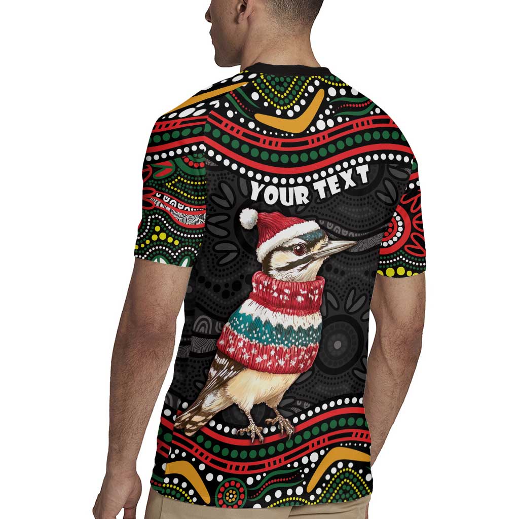 Personalised Australian Woodpecker Christmas Rugby Jersey - Aussie Hoodie