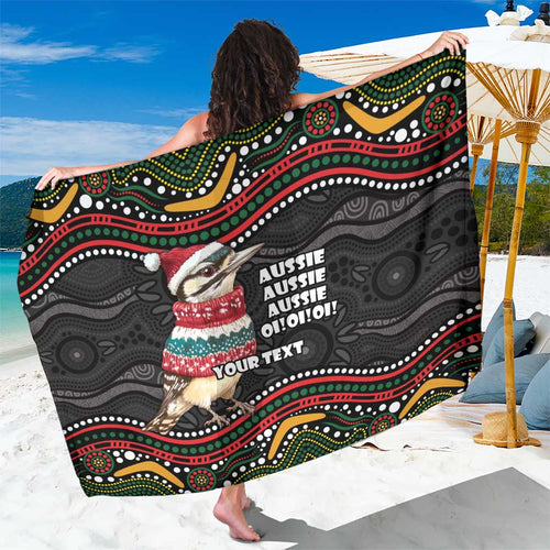 Personalised Australian Woodpecker Christmas Sarong - Aussie Hoodie
