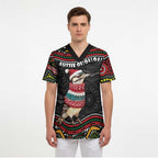 Personalised Australian Woodpecker Christmas Scrub Top - Aussie Hoodie