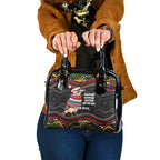 Personalised Australian Woodpecker Christmas Shoulder Handbag - Aussie Hoodie