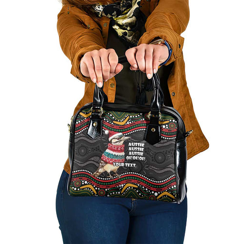 Personalised Australian Woodpecker Christmas Shoulder Handbag - Aussie Hoodie