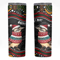Personalised Australian Woodpecker Christmas Skinny Tumbler - Aussie Hoodie