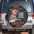 Personalised Australian Woodpecker Christmas Spare Tire Cover - Aussie Hoodie