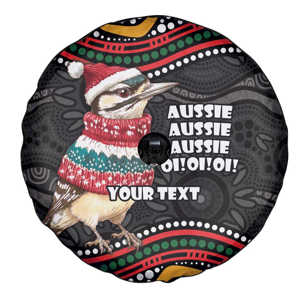 Personalised Australian Woodpecker Christmas Spare Tire Cover - Aussie Hoodie