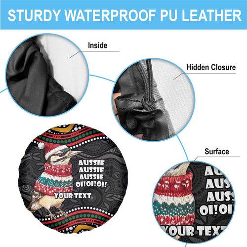 Personalised Australian Woodpecker Christmas Spare Tire Cover - Aussie Hoodie