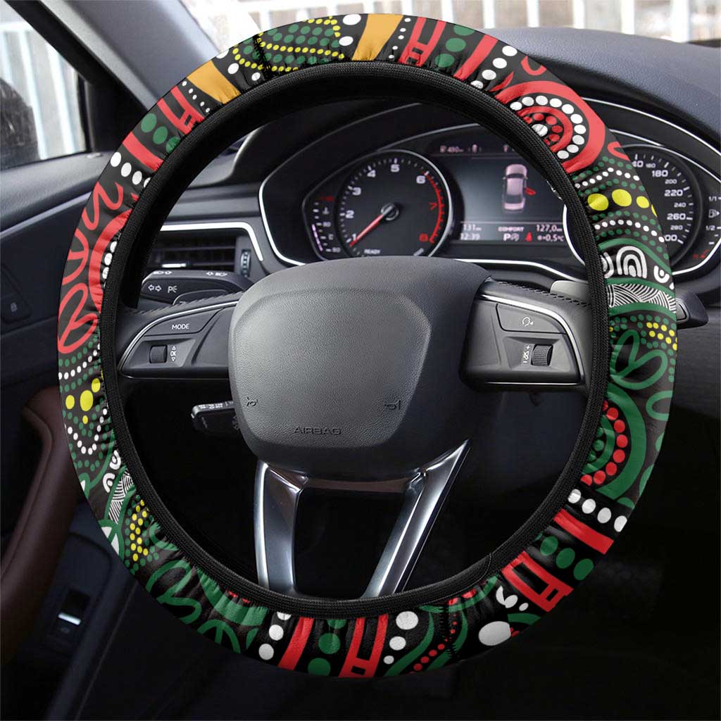 Australian Woodpecker Christmas Steering Wheel Cover - Aussie Hoodie