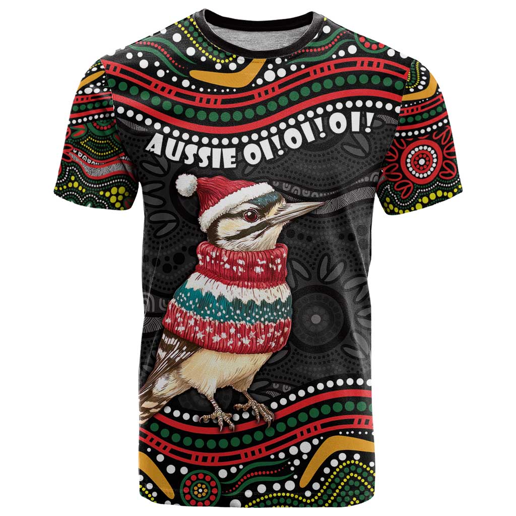Personalised Australian Woodpecker Christmas T Shirt - Aussie Hoodie
