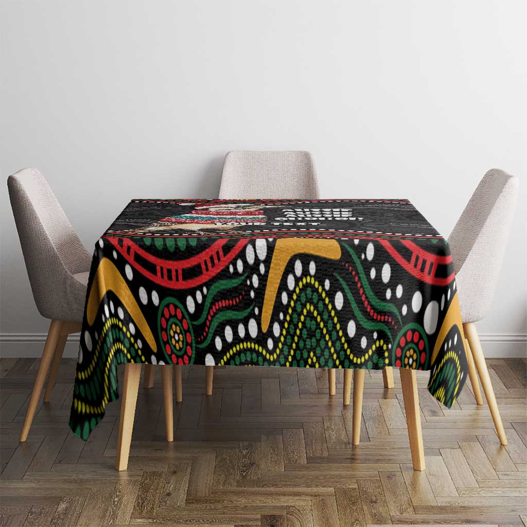 Personalised Australian Woodpecker Christmas Tablecloth - Aussie Hoodie