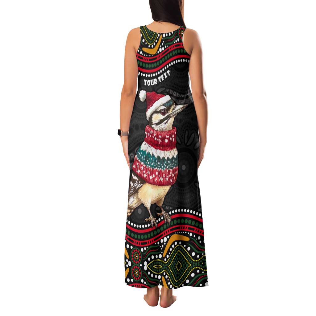 Personalised Australian Woodpecker Christmas Tank Maxi Dress - Aussie Hoodie