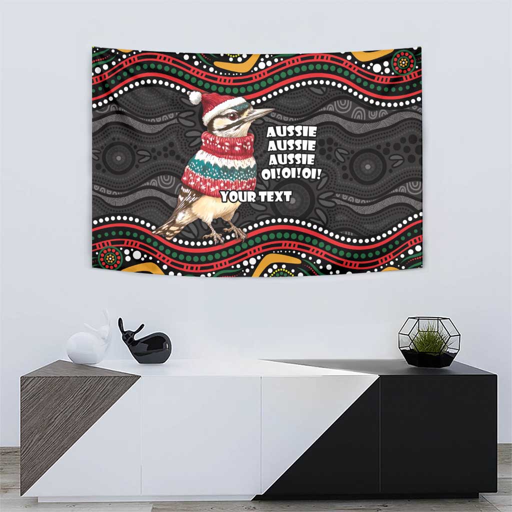 Personalised Australian Woodpecker Christmas Tapestry - Aussie Hoodie