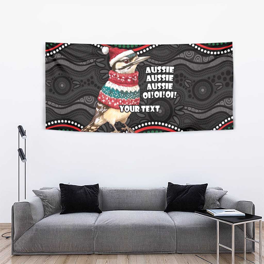 Personalised Australian Woodpecker Christmas Tapestry - Aussie Hoodie