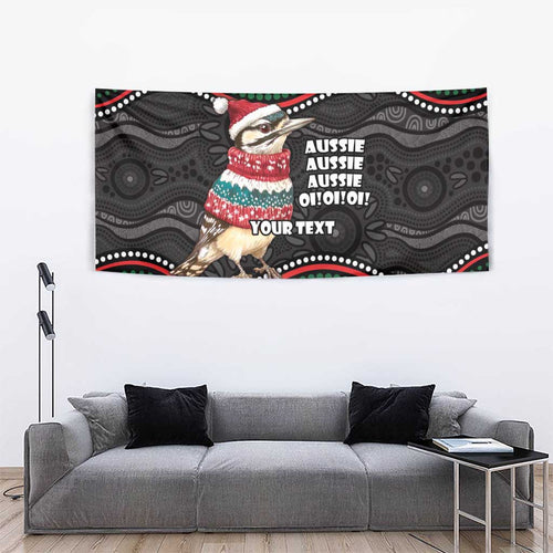Personalised Australian Woodpecker Christmas Tapestry - Aussie Hoodie