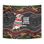 Personalised Australian Woodpecker Christmas Tapestry - Aussie Hoodie