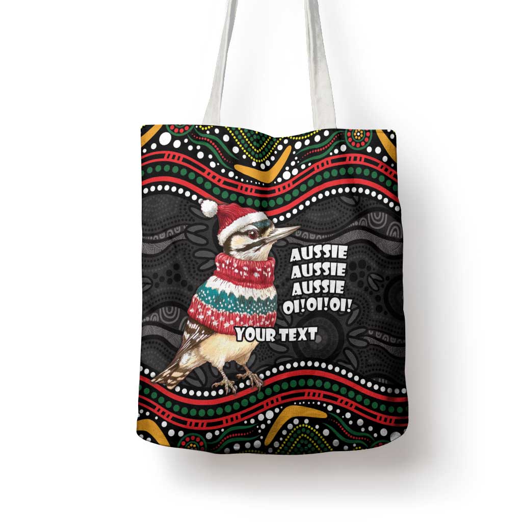 Personalised Australian Woodpecker Christmas Tote Bag - Aussie Hoodie
