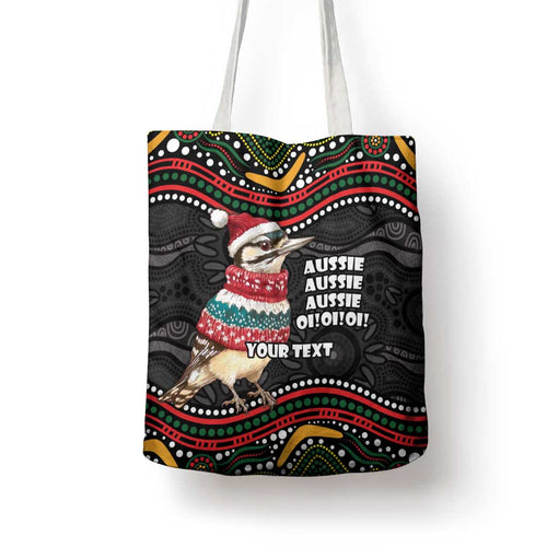 Personalised Australian Woodpecker Christmas Tote Bag - Aussie Hoodie
