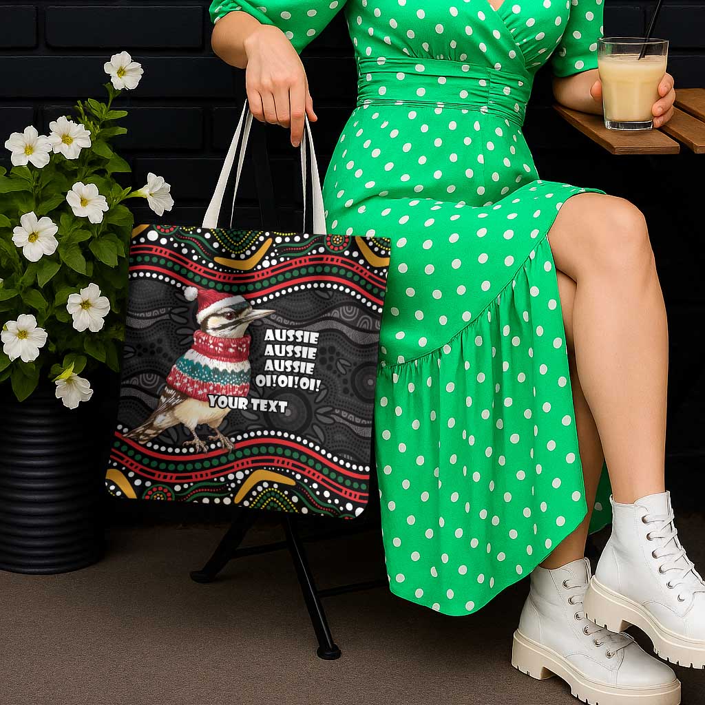 Personalised Australian Woodpecker Christmas Tote Bag - Aussie Hoodie