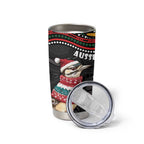 Personalised Australian Woodpecker Christmas Tumbler Cup - Aussie Hoodie