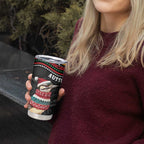 Personalised Australian Woodpecker Christmas Tumbler Cup - Aussie Hoodie