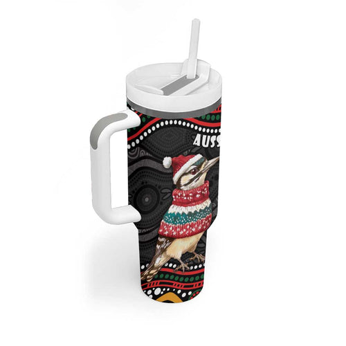 Personalised Australian Woodpecker Christmas Tumbler With Handle - Aussie Hoodie