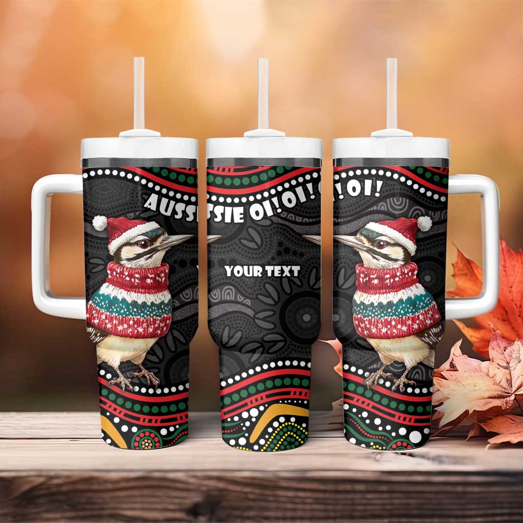 Personalised Australian Woodpecker Christmas Tumbler With Handle - Aussie Hoodie