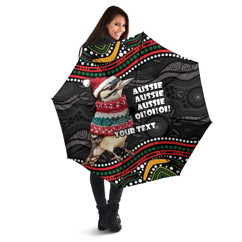 Personalised Australian Woodpecker Christmas Umbrella - Aussie Hoodie