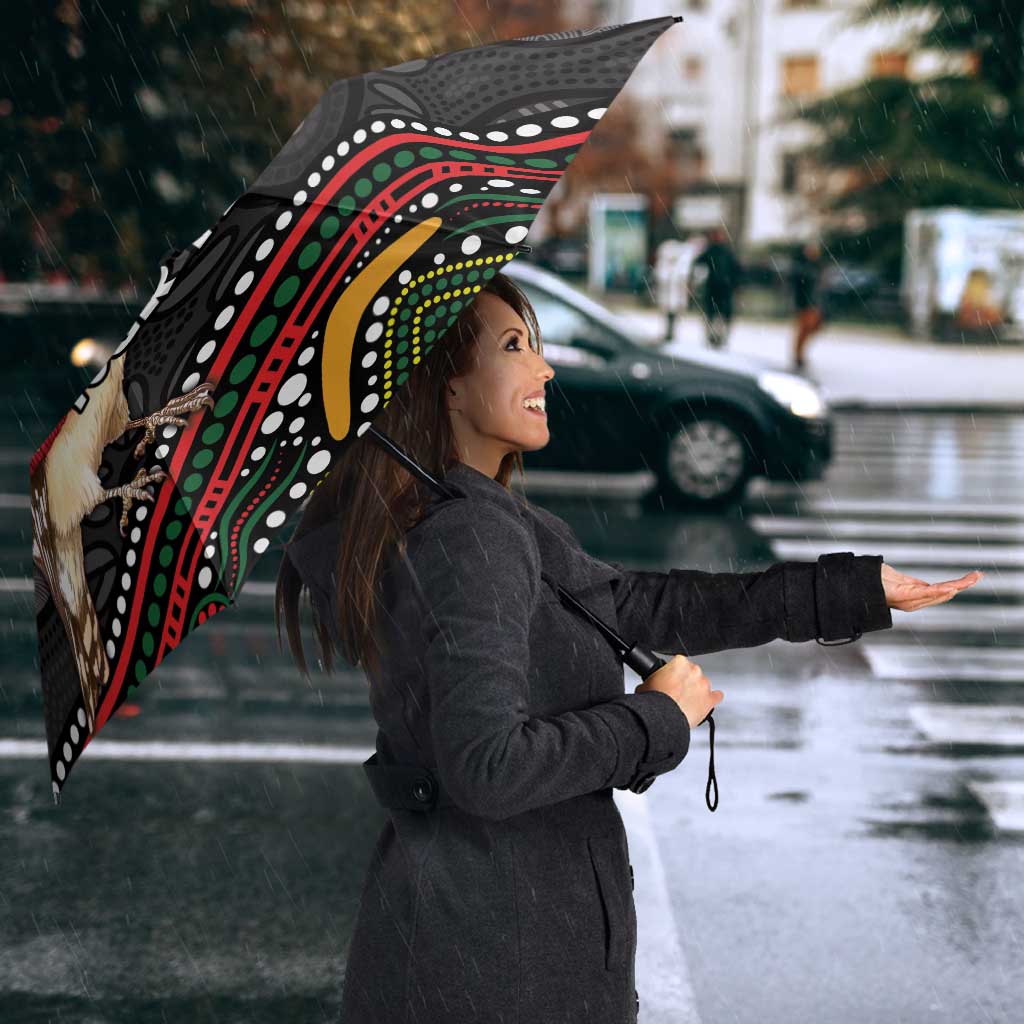 Personalised Australian Woodpecker Christmas Umbrella - Aussie Hoodie