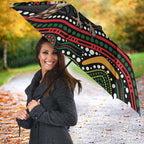 Personalised Australian Woodpecker Christmas Umbrella - Aussie Hoodie
