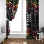 Personalised Australian Woodpecker Christmas Window Curtain - Aussie Hoodie