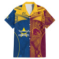 nrl-cowboys-and-broncos-family-matching-mermaid-dress-and-hawaiian-shirt-sporty-style