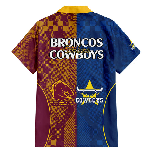 nrl-cowboys-and-broncos-family-matching-tank-maxi-dress-and-hawaiian-shirt-sporty-style